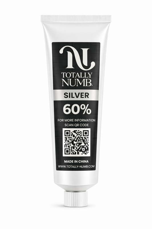60% Silver numbing cream 30g for tattoos