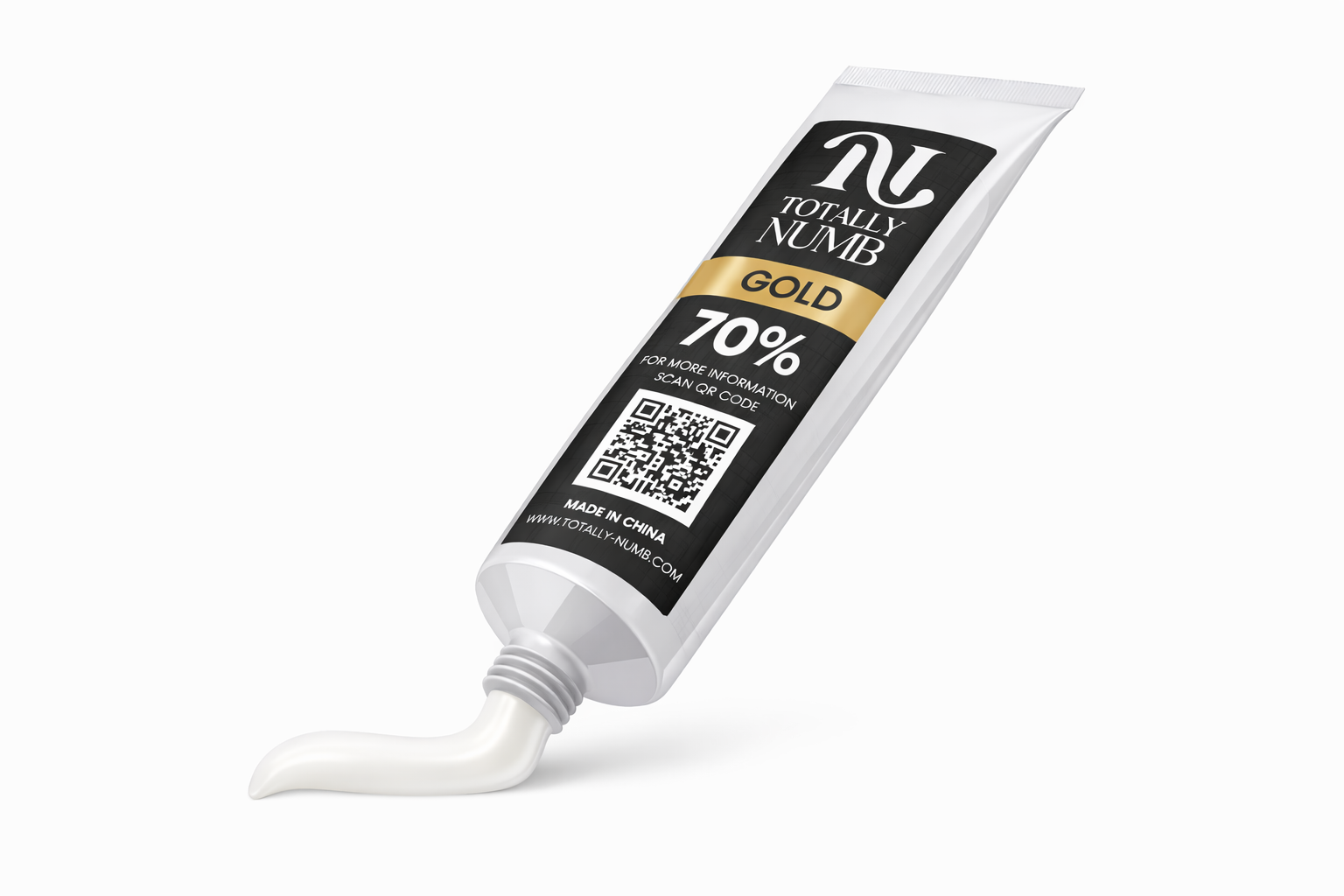 70% Gold numbing cream 10g professional tattoo numbing cream - image 2